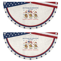 Fireman 250 Years of America Patriotic Fan Flag Silly Goose Firefighter Honor Service Freedom