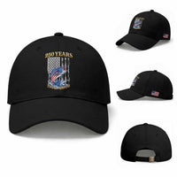 America 250th Fishing Baseball Cap Patriotic Fisherman American Flag