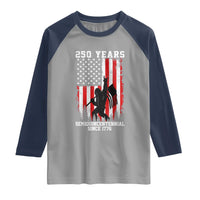 250th Anniversary USA Raglan Shirt Bigfoot Patriotic American USA Flag