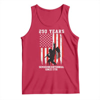 250th Anniversary USA Tank Top Bigfoot Patriotic American USA Flag