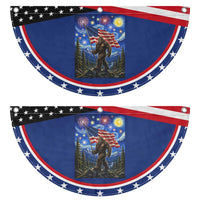 Bigfoot 250 Years of Freedom Patriotic Fan Flag American USA Flag Stary Night