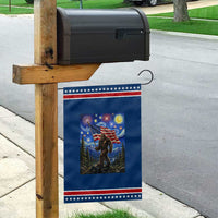 Bigfoot Patriotic 250 Years of Freedom Patriotic Garden Flag American USA Flag Stary Night