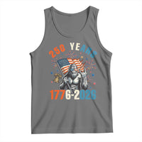 250th Anniversary USA Tank Top Bigfoot American Flag Patriotic 4th of July