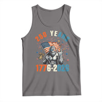 250th Anniversary USA Tank Top Bigfoot American Flag Patriotic 4th of July