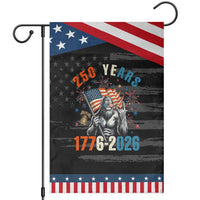 250th Anniversary USA Patriotic Garden Flag Bigfoot American Flag Patriotic 4th of July