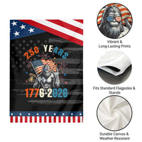 250th Anniversary USA Patriotic Garden Flag Bigfoot American Flag Patriotic 4th of July