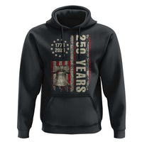 250th Anniversary USA Hoodie Patriotic Liberty Bell 1776 2026 American Flag