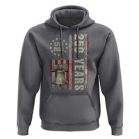 250th Anniversary USA Hoodie Patriotic Liberty Bell 1776 2026 American Flag