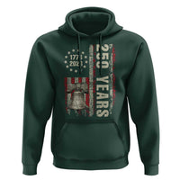 250th Anniversary USA Hoodie Patriotic Liberty Bell 1776 2026 American Flag