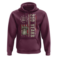 250th Anniversary USA Hoodie Patriotic Liberty Bell 1776 2026 American Flag