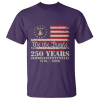 250th Anniversary USA T Shirt Patriotic Liberty Bell 1776 2026 Independence Day