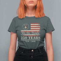 250th Anniversary USA T Shirt For Women Patriotic Liberty Bell 1776 2026 Independence Day