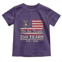 250th Anniversary USA Toddler T Shirt Patriotic Liberty Bell 1776 2026 Independence Day