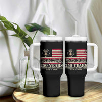 250th Anniversary USA Tumbler With Handle Patriotic Liberty Bell 1776 2026 Independence Day