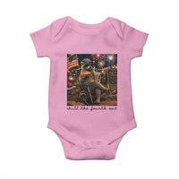 4th of July Raccoon Baby Onesie Chill The Fourth Out