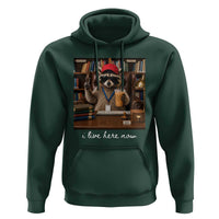School Librarian Hoodie I Live Here Now Back to School