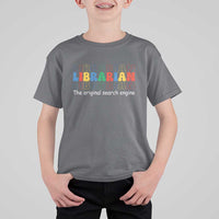 The Original Search Engine T Shirt For Kid School Librarian Library Books