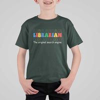 The Original Search Engine T Shirt For Kid School Librarian Library Books