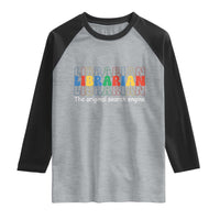 The Original Search Engine Raglan Shirt School Librarian Library Books