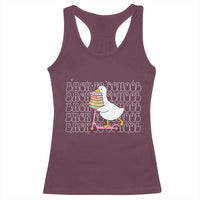 School Bus Driver Welcome Back to School Racerback Tank Top