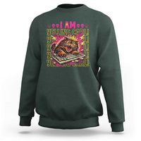 Funny I Am Yelling Carl Donut Cat Meme Sweatshirt