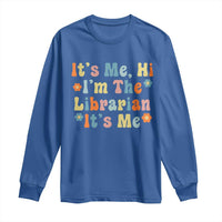 It's Me Hi I'm The Librarian Summer Reading Long Sleeve Shirt Funny Back to School