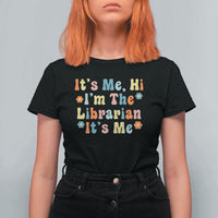 It's Me Hi I'm The Librarian Summer Reading T Shirt For Women Funny Back to School