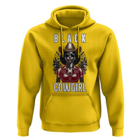 Black Cowgirl Rodeo Hoodie African American Western Country Texas - Wonder Print Shop
