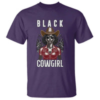 Black Cowgirl Rodeo T Shirt African American Western Country Texas - Wonder Print Shop