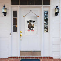 Funny Bigfoot Gym Garden Flag I Am Not A Bigfoot But I Can Beat Off 100 Men - Wonder Print Shop