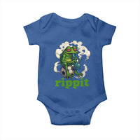 Rippit Stoner Frog Baby Onesie Smoking Weed Pot Marijuana Cannabis 420 - Wonder Print Shop