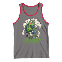 Rippit Stoner Frog Tank Top Smoking Weed Pot Marijuana Cannabis 420 - Wonder Print Shop