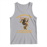 Funny Skeleton Electrician Tank Top I Am An Electrician If I Dance Without Music - Wonder Print Shop
