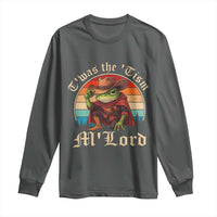 Funny Frog Autism Long Sleeve Shirt T'was The 'Tism M'Lord - Wonder Print Shop