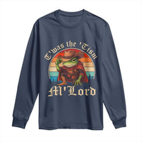 Funny Frog Autism Long Sleeve Shirt T'was The 'Tism M'Lord - Wonder Print Shop