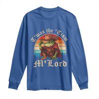 Funny Frog Autism Long Sleeve Shirt T'was The 'Tism M'Lord - Wonder Print Shop
