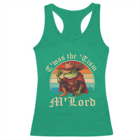Funny Frog Autism Racerback Tank Top T'was The 'Tism M'Lord - Wonder Print Shop