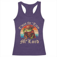 Funny Frog Autism Racerback Tank Top T'was The 'Tism M'Lord - Wonder Print Shop