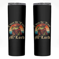 Funny Frog Autism Skinny Tumbler T'was The 'Tism M'Lord