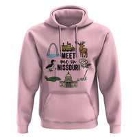 Meet Me in Missouri State Map Souvenir Hoodie