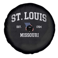 St. Louis Missouri MO Spare Tire Cover Vintage American Flag Missouri State
