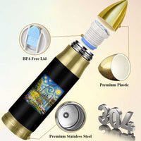 Gateway Arch National Park Van Gogh Style Starry Night Bullet Tumbler St Louis Missouri Travel Souvenir Gift