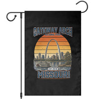 Gateway Arch National Park Garden Flag Retro St Louis Missouri Travel Souvenir Nature Gift