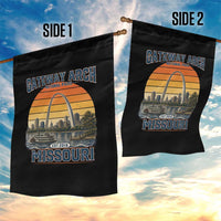 Gateway Arch National Park Garden Flag Retro St Louis Missouri Travel Souvenir Nature Gift