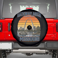 Gateway Arch National Park Spare Tire Cover Retro St Louis Missouri Travel Souvenir Nature Gift