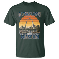Gateway Arch National Park T Shirt Retro St Louis Missouri Travel Souvenir Nature Gift
