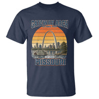 Gateway Arch National Park T Shirt Retro St Louis Missouri Travel Souvenir Nature Gift