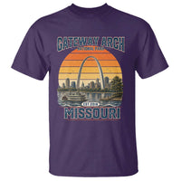Gateway Arch National Park T Shirt Retro St Louis Missouri Travel Souvenir Nature Gift