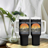 Gateway Arch National Park Tumbler With Handle Retro St Louis Missouri Travel Souvenir Nature Gift