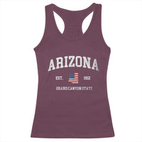 Arizona Grand Canyon State America USA Souvenir Racerback Tank Top